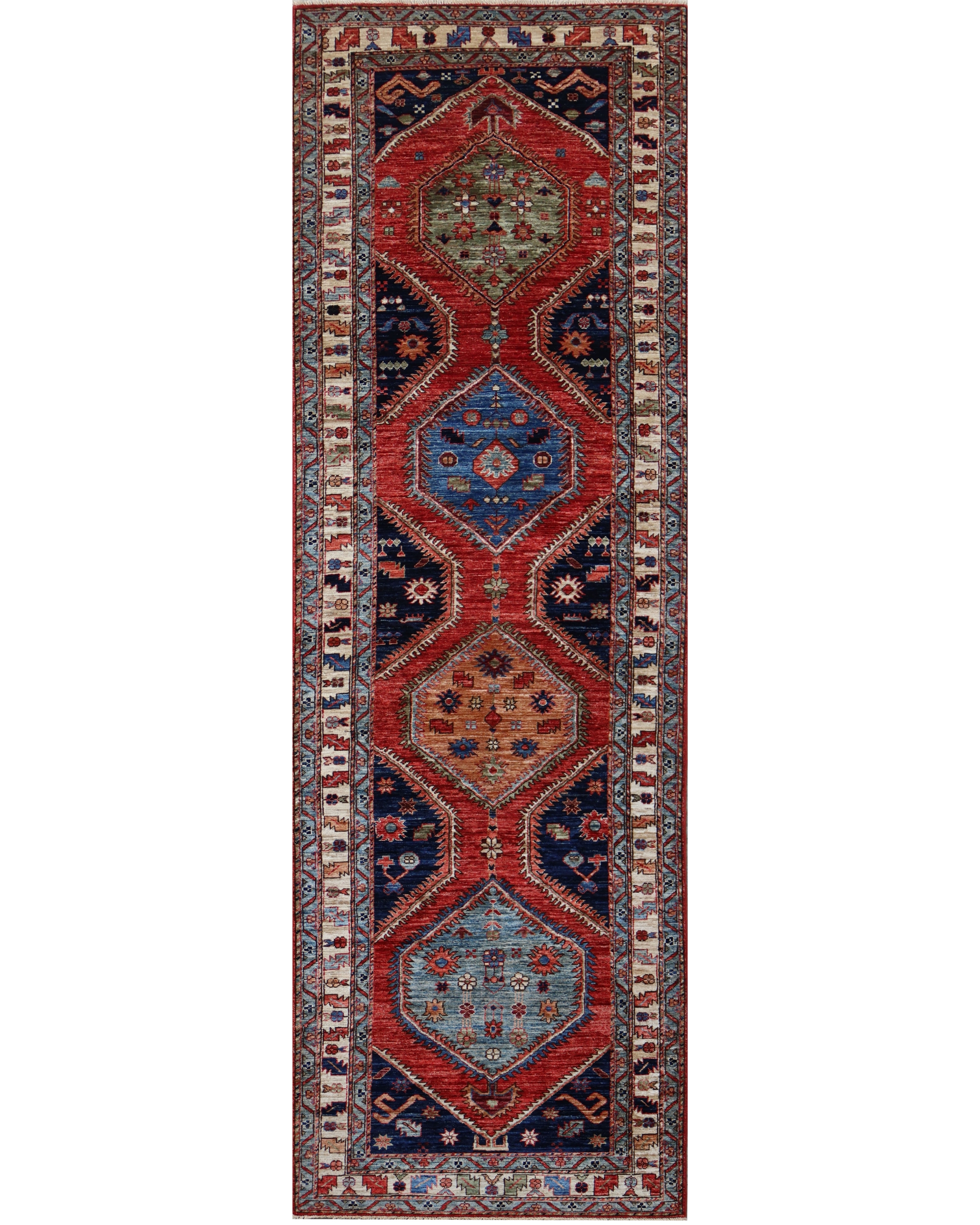 Fine Heriz Serapi Design 11.8 x 3.1