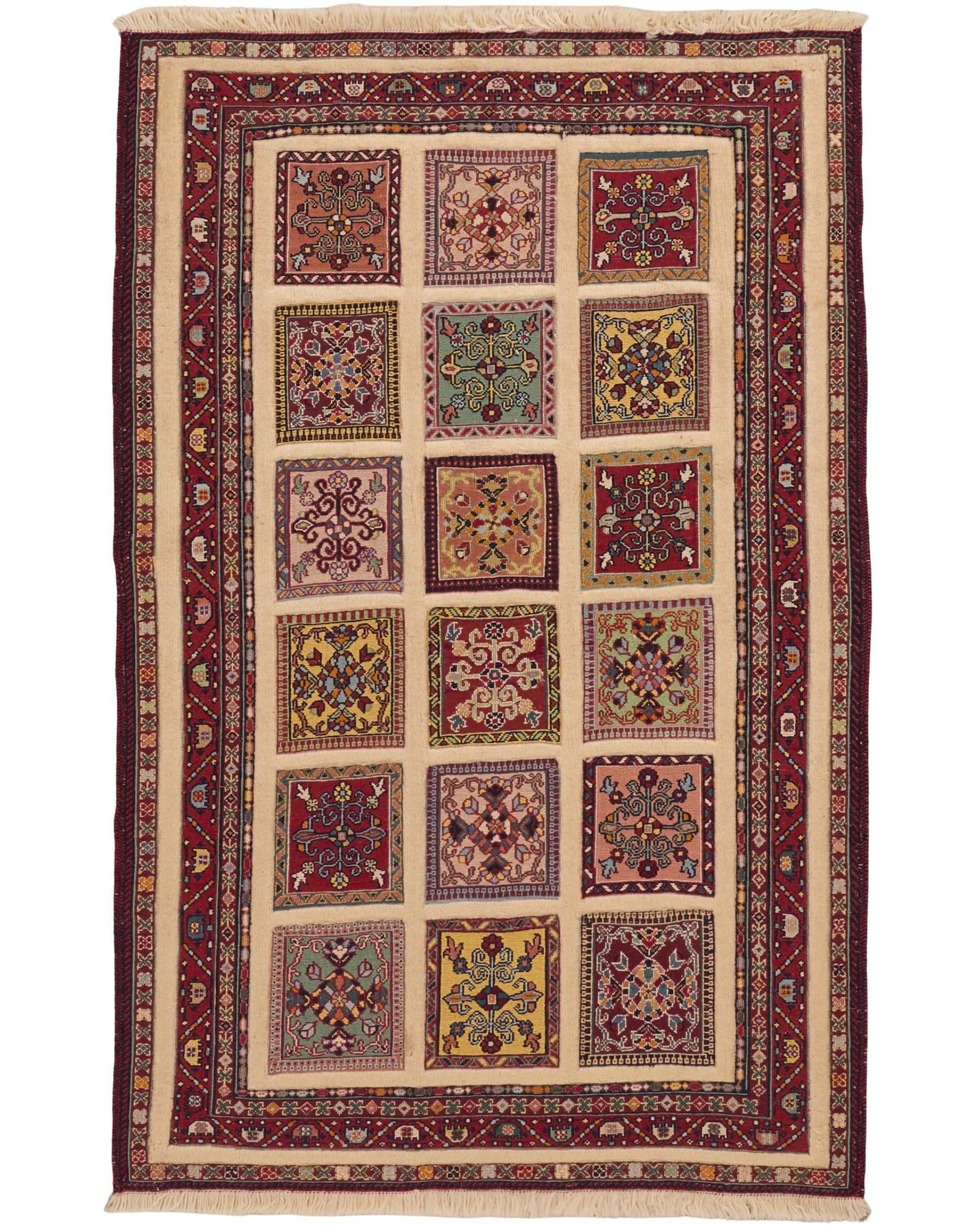 Fine Persian Gabbeh Kelim 5,8 x 3.7