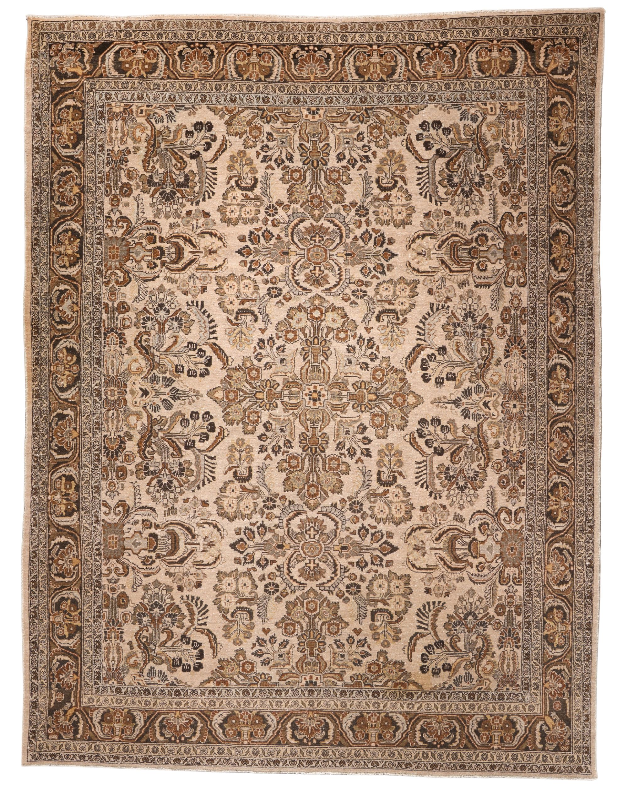 Antique Persian Mahal 12 x 9