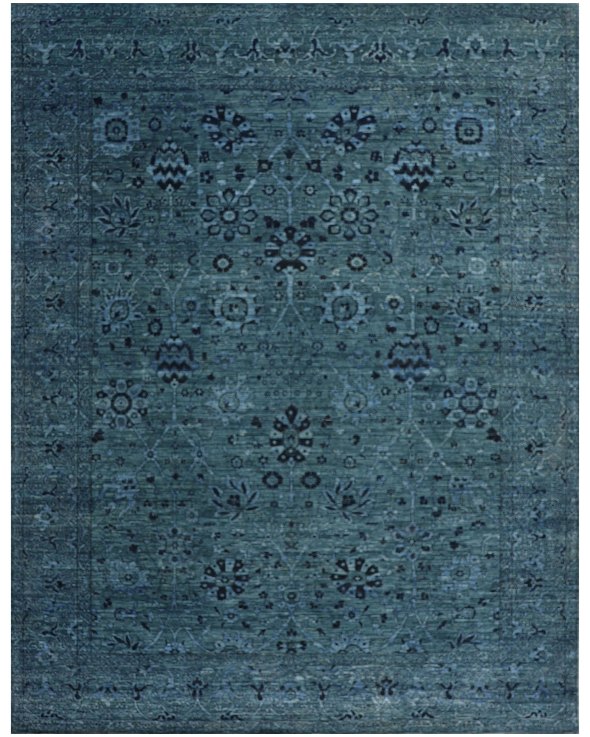 Fine Tabriz Design 10.2 x 8.1