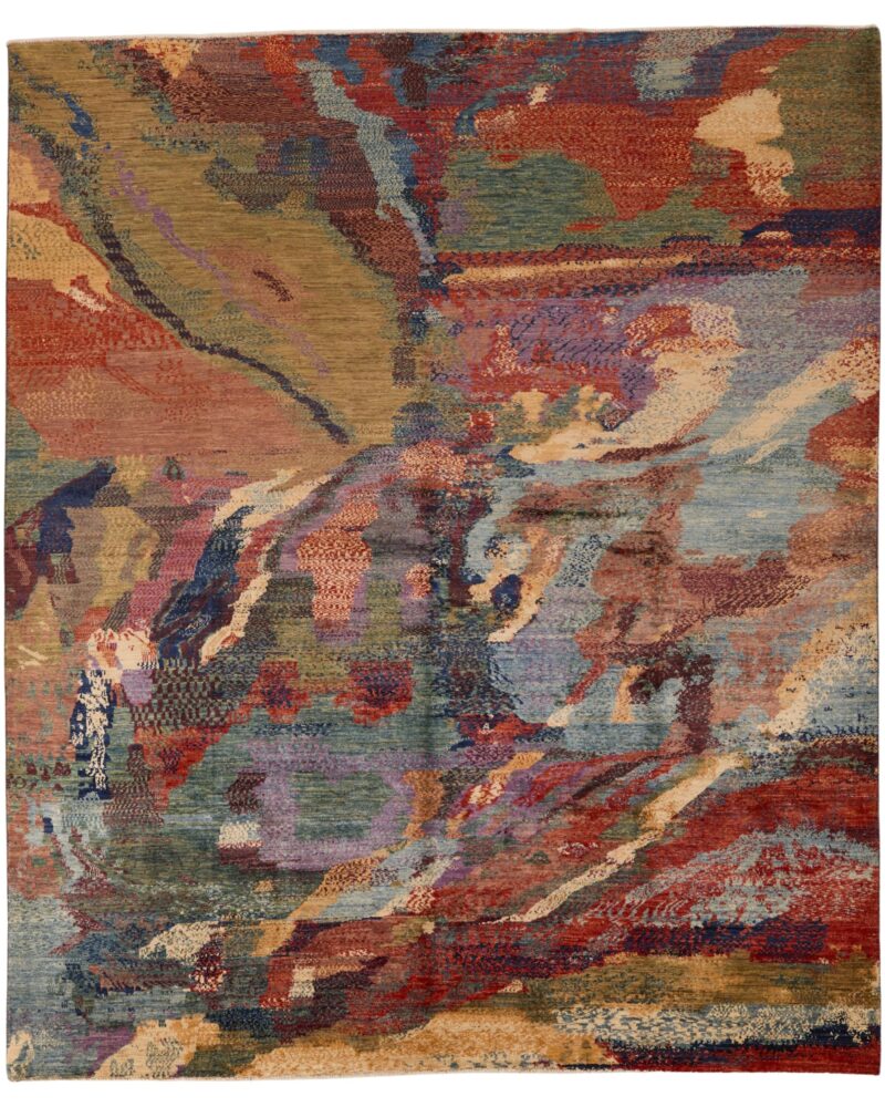 Fine Modern Gabbeh Design 9.4 x 8