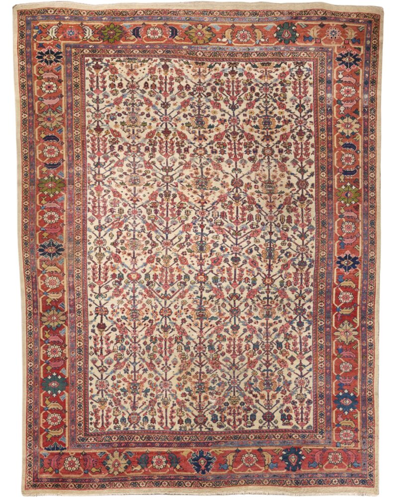 Antique Persian Mahal 12 x 9