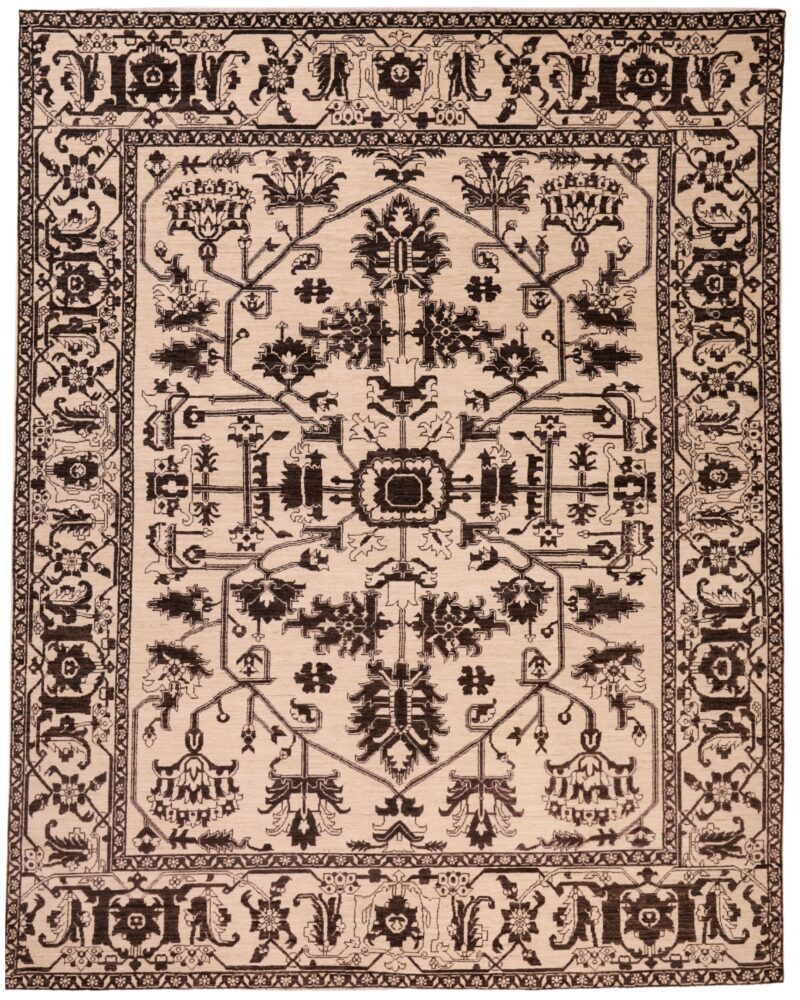 Fine Modern Heriz Design 10.2 x 8