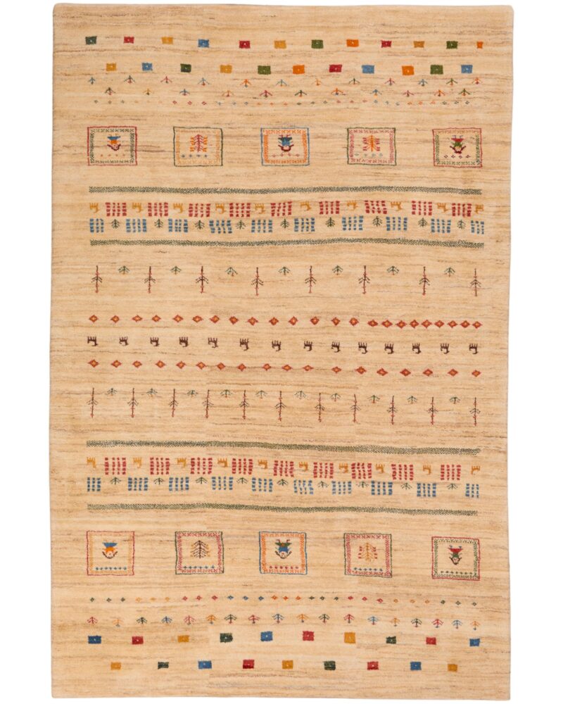 Fine Persian Zolanvri Gabbeh 9.3 x 6.7