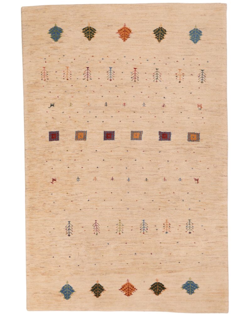 Fine Persian Zolanvari Gabbeh 9.5 x 6.7