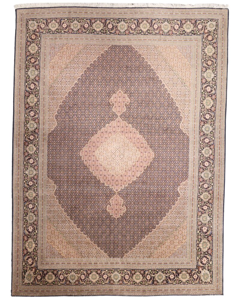 Fine Persian Tabriz Mahi 11.6 x 8.4