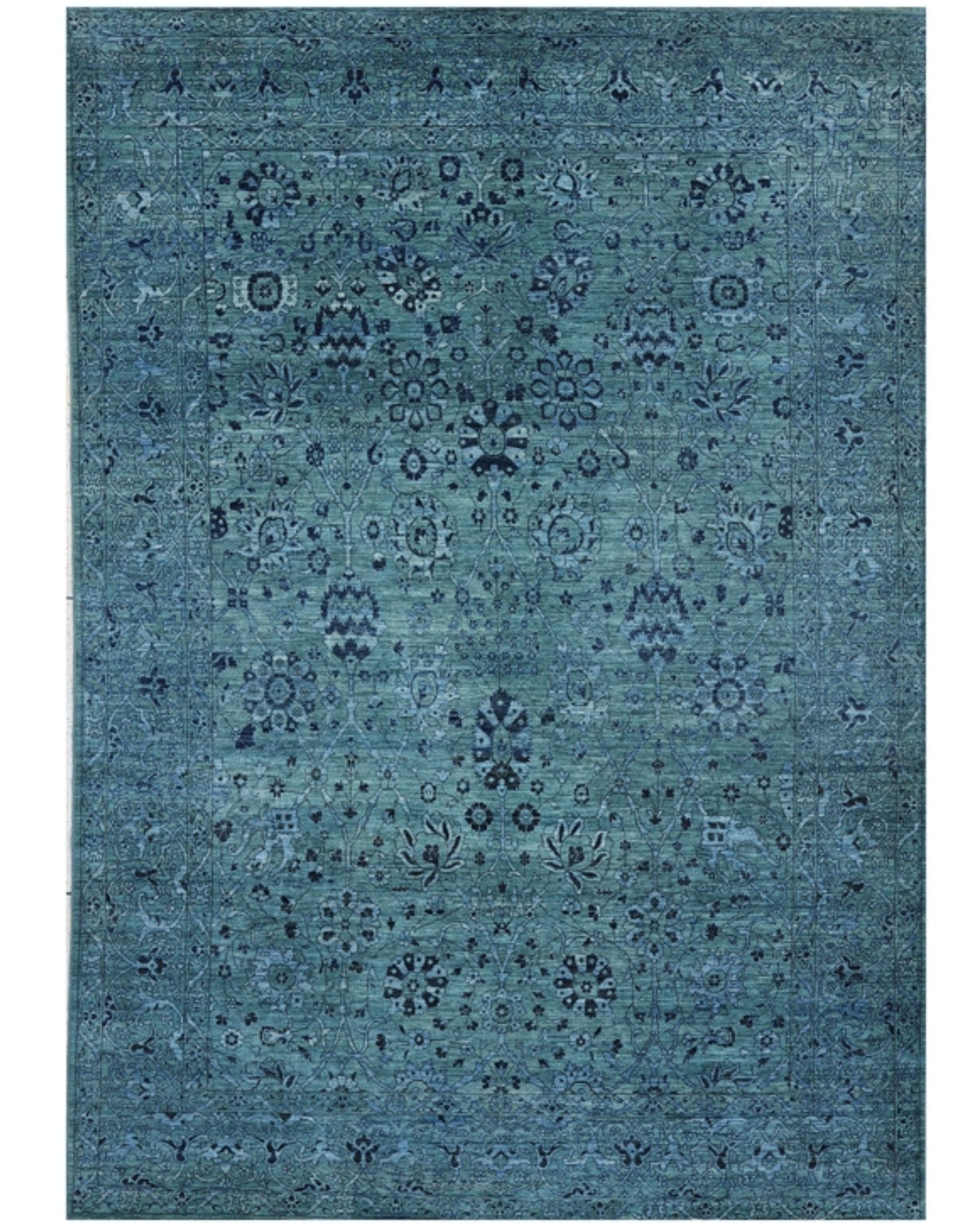 Fine Tabriz Design 12.4 x 9