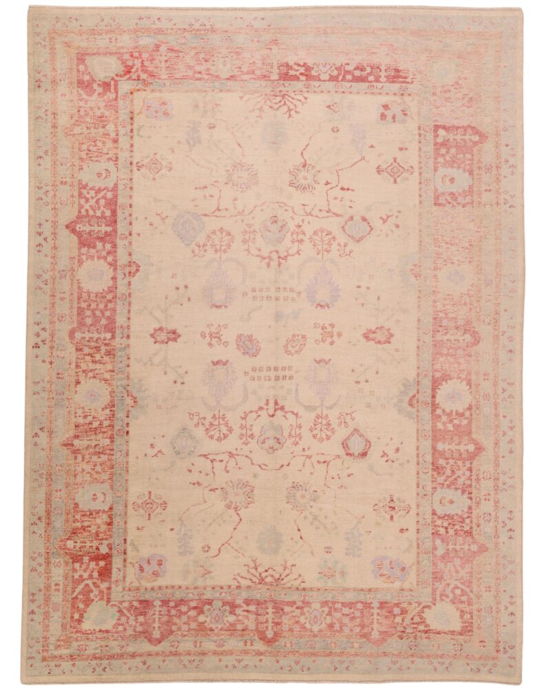 Fine Turkish Oushak 13.6 x 10