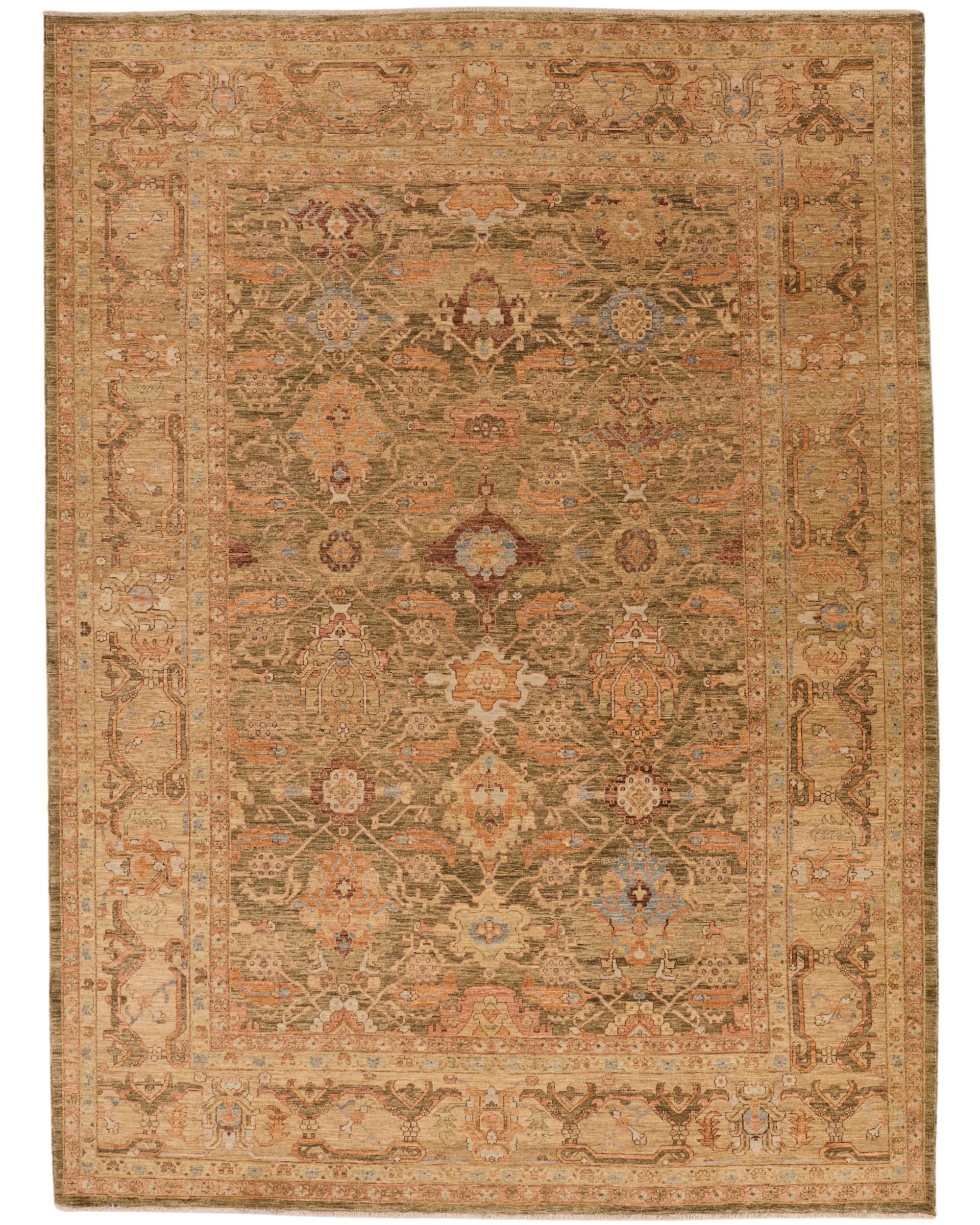 Fine Vintage Sultan Abad Design 14 x 10