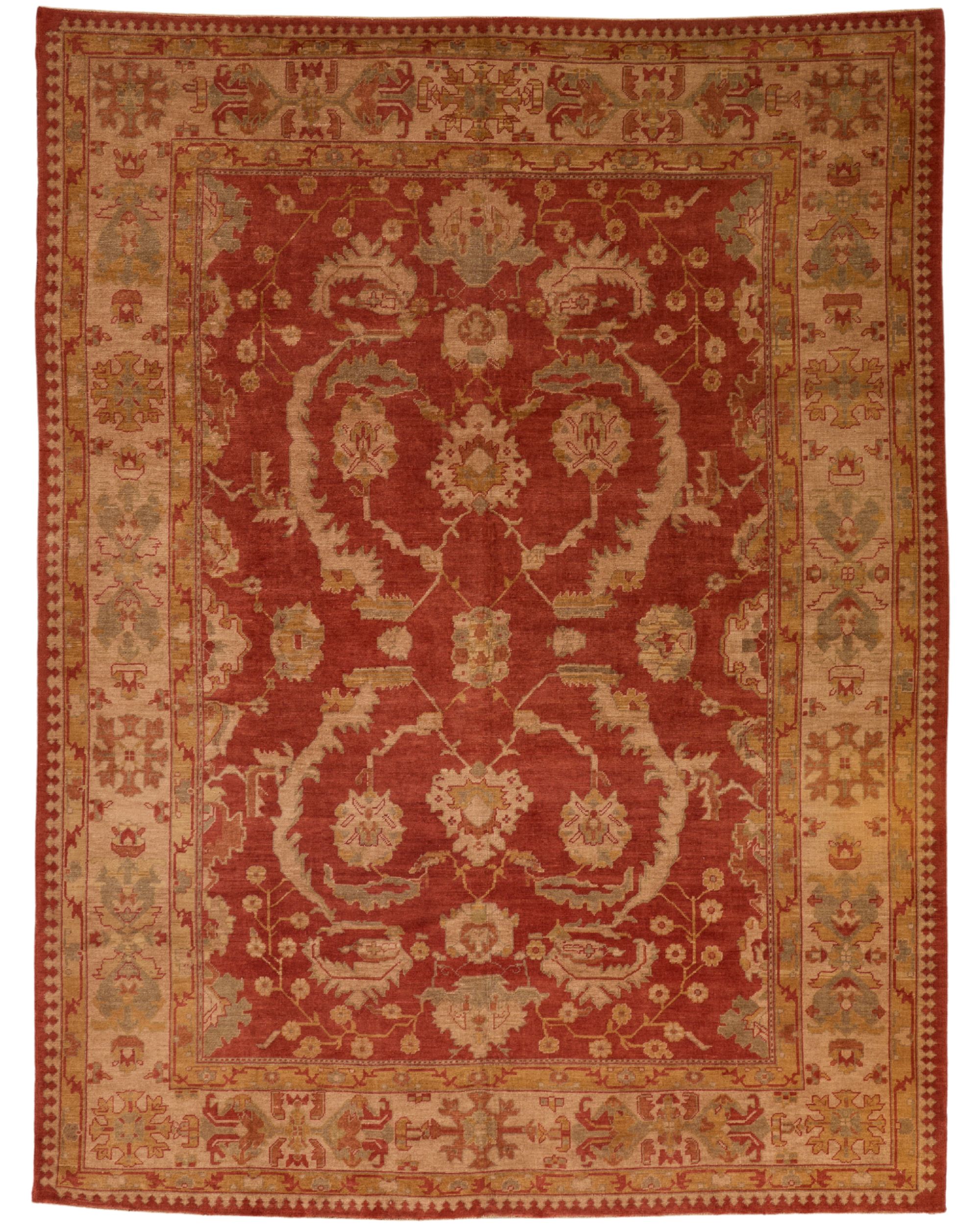 Fine Turkish Oushak 13 x 10