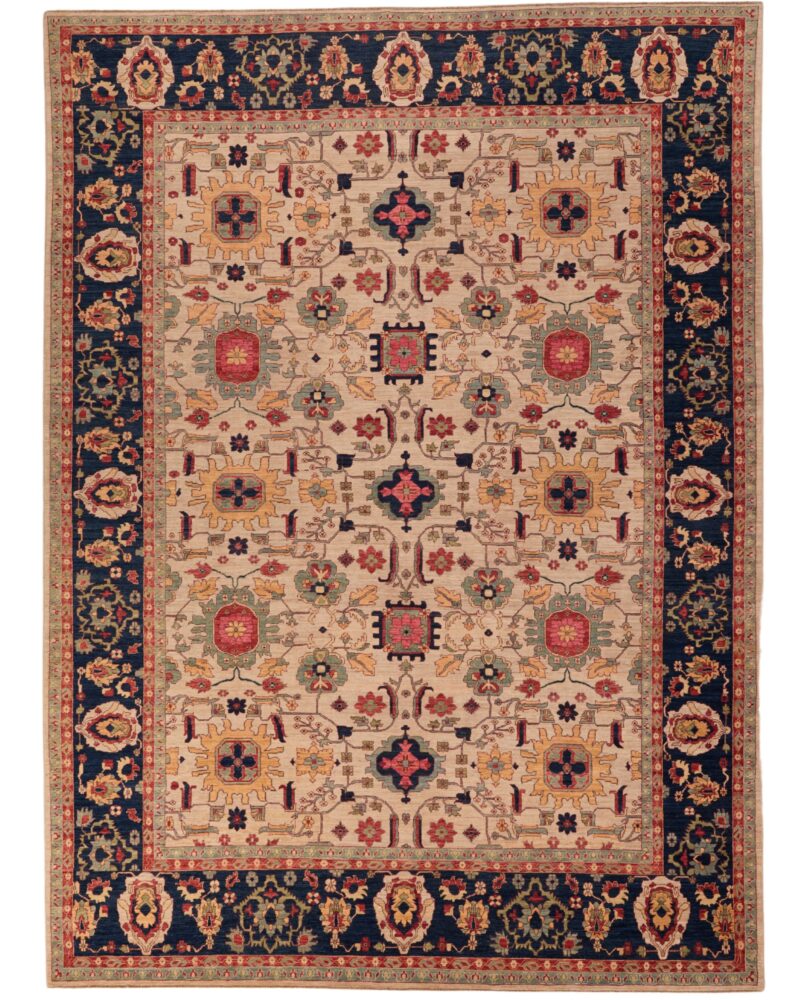 Fine heriz Bakhshayesh Design 14 x 10.1