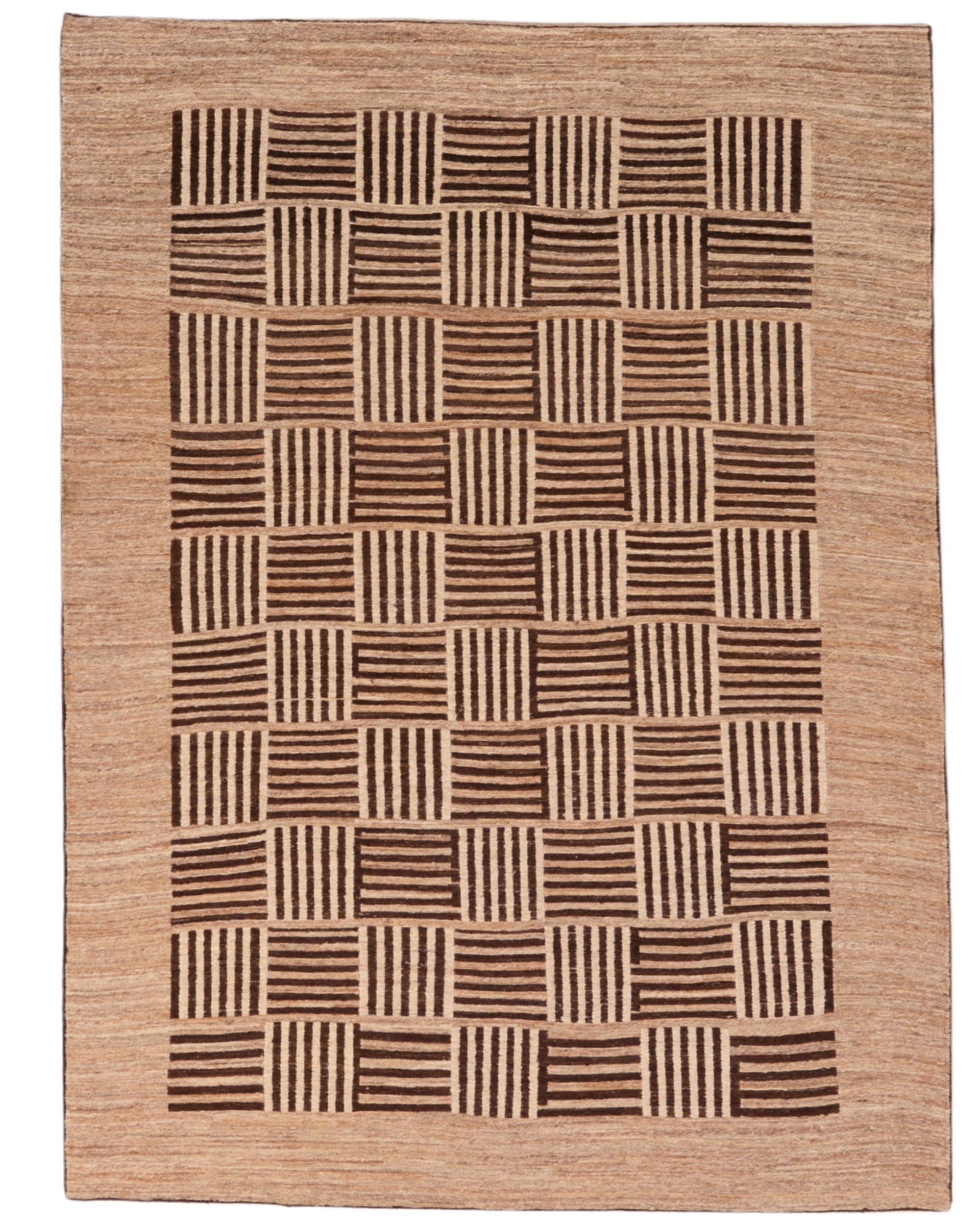 Fine Persian Kelim Gabbeh Design 8.2 x 5.2