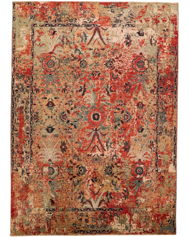 Fine Abstract Tabriz Design 13.2 x 10