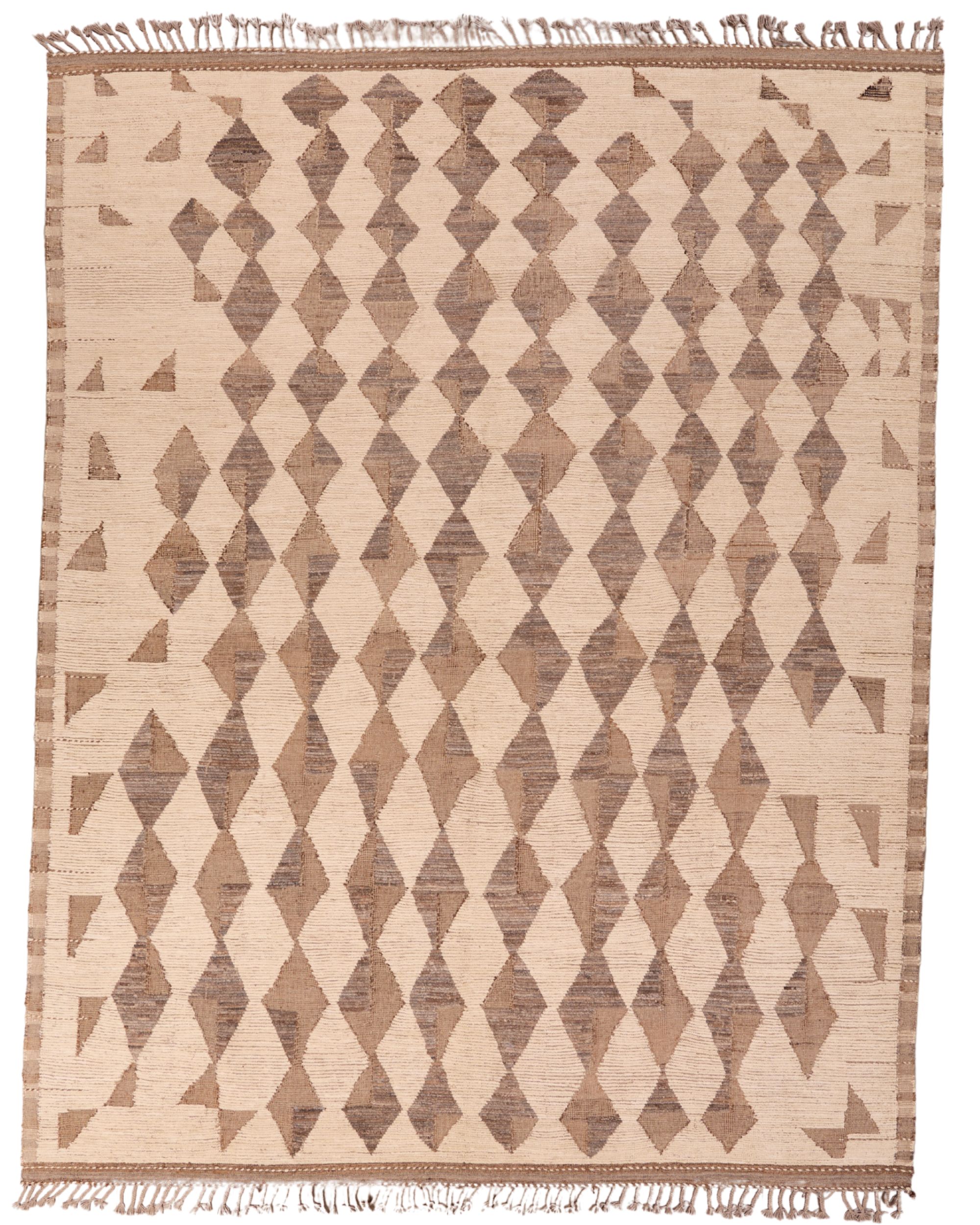 Fine Modern Moroccan Desgin 12.8 x 9.7