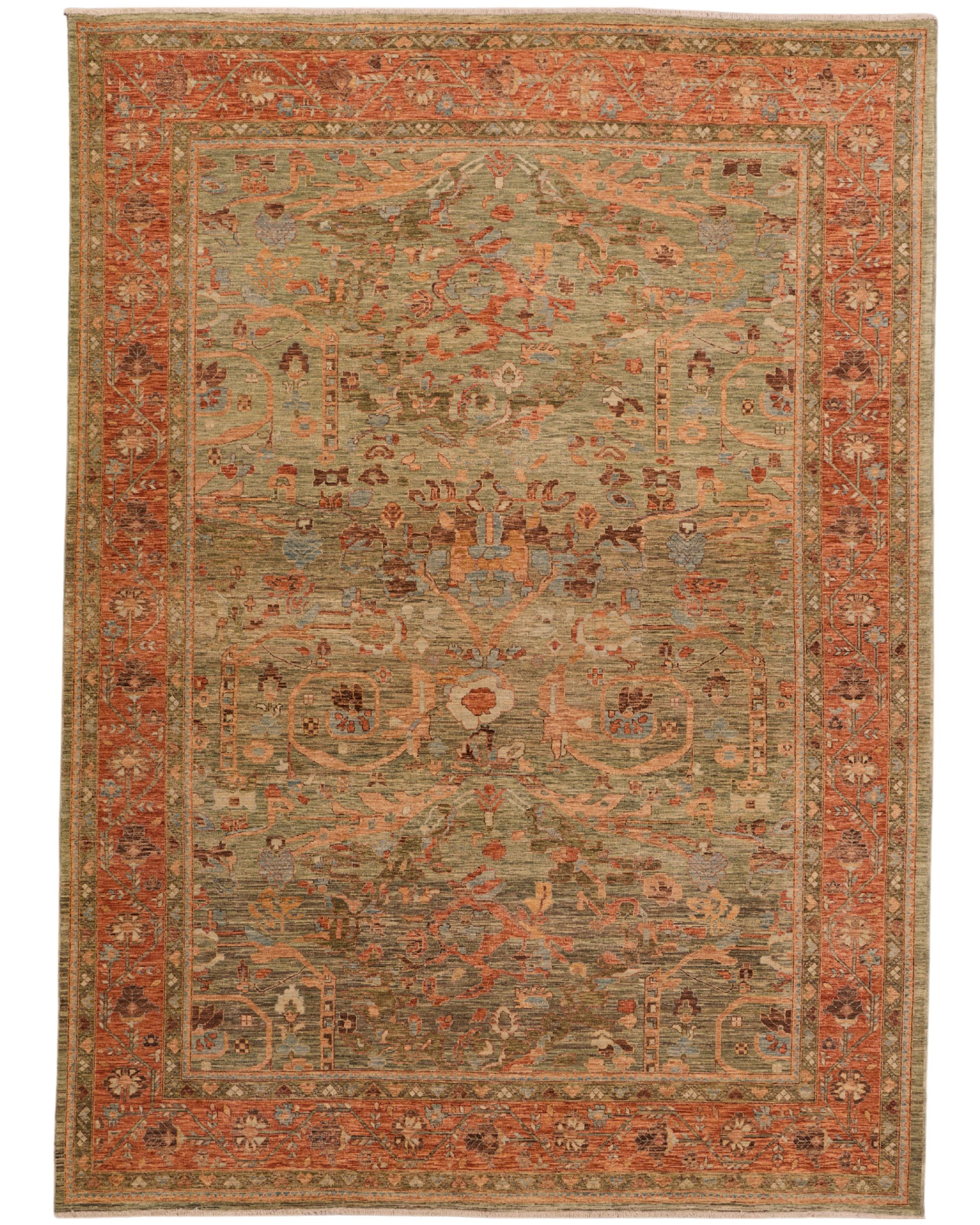Fine Vintage Sultan Abad Design 14 x 10