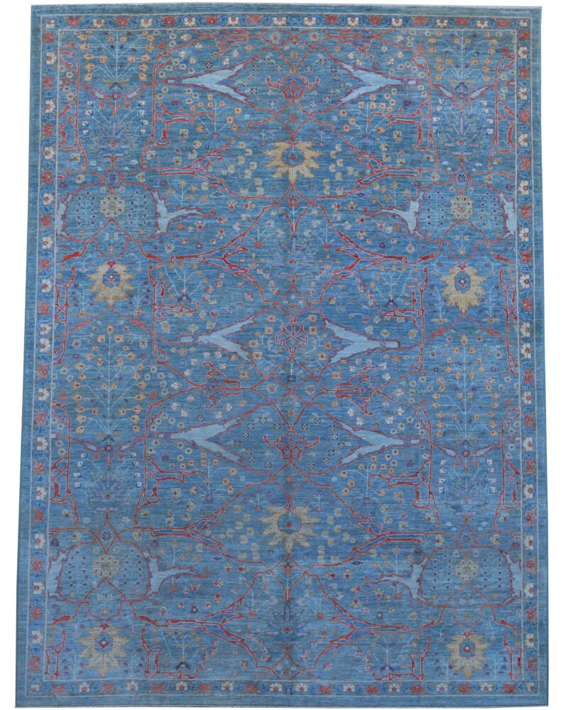 Fine Oushak Design 12.1 x 9