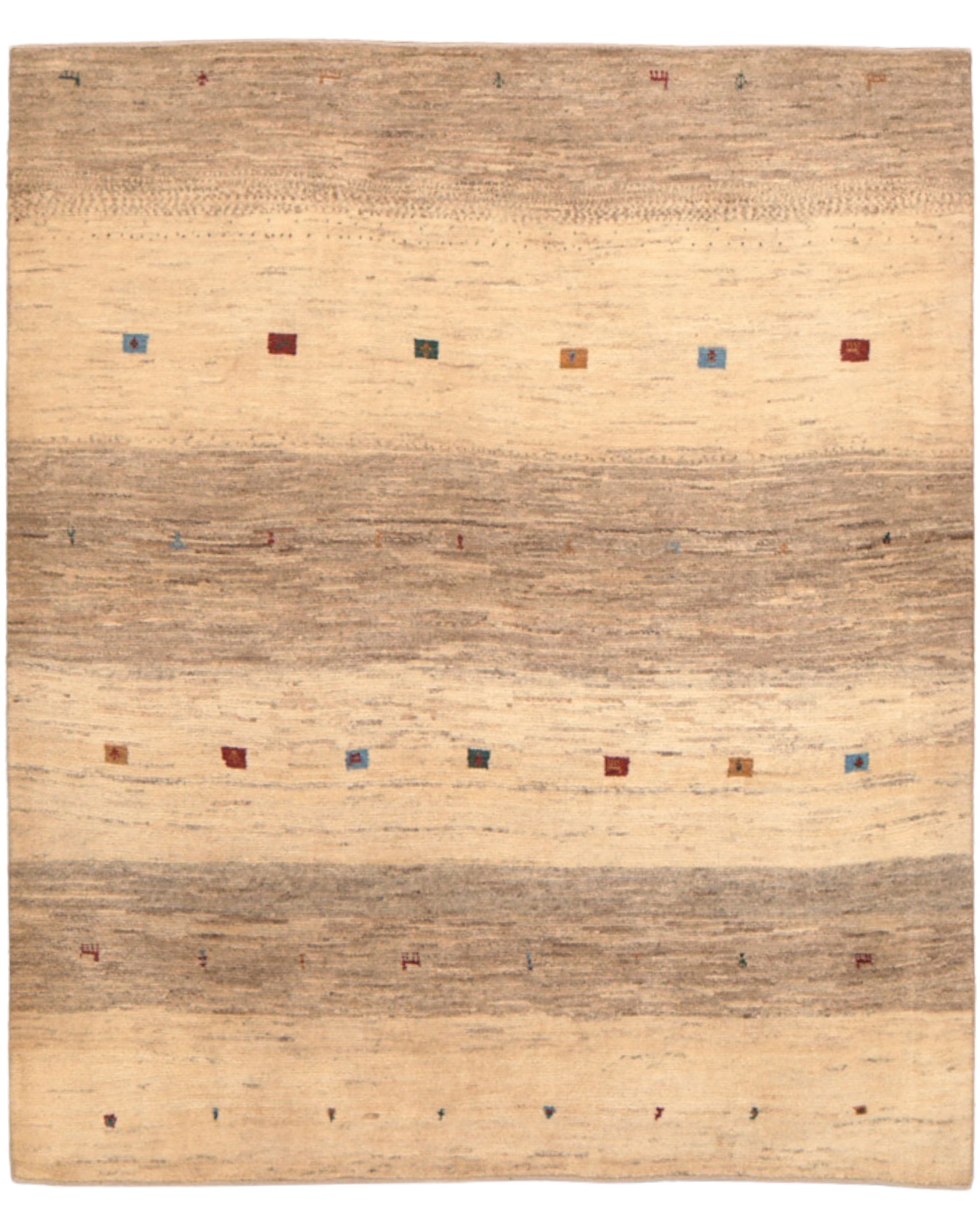 Fine Persian Zolanvari Gabbeh 7.2 x 6