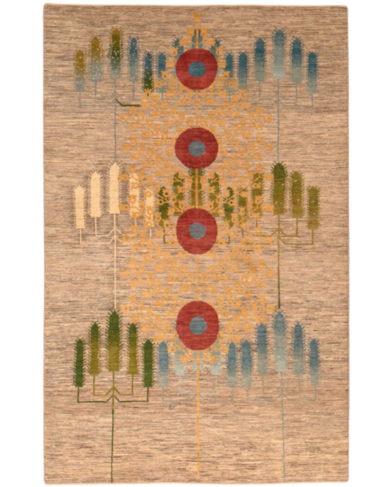 Fine Persian Zolanvari Gabbeh 8.1 x 5.3
