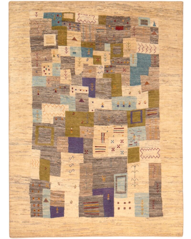Fine Persian Zolanvari Gabbeh  7.8 x 5.7