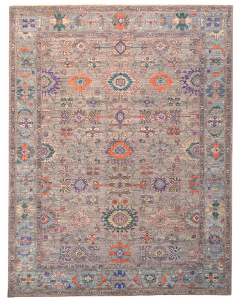 Fine Modern Mahal Design 12 x 9