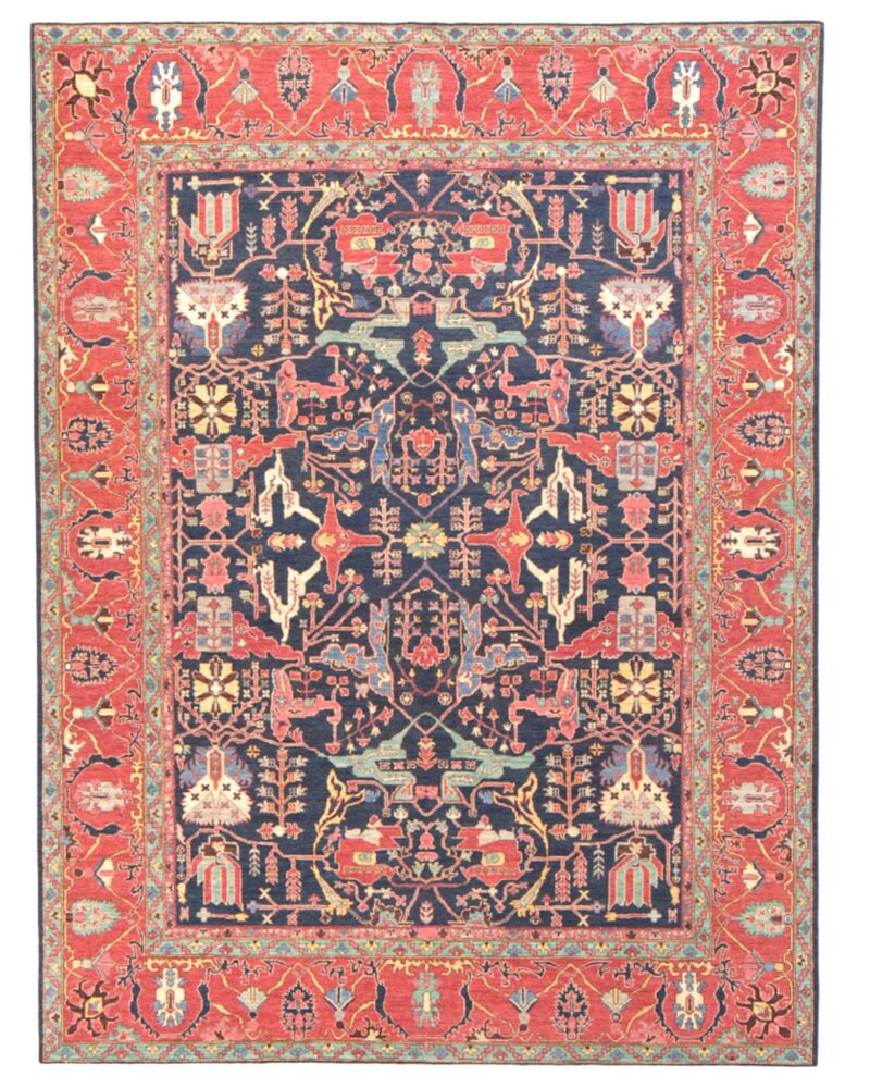 Fine Kordish Bidjar Design 12 x 9