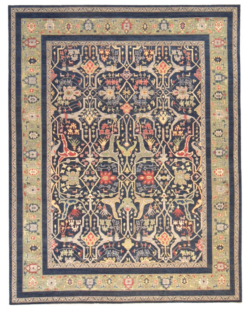 Fine Modern Kordish Bidjar Design 12 x 9